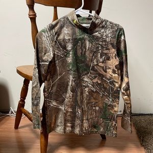 Boys under Armour camouflage cold gear